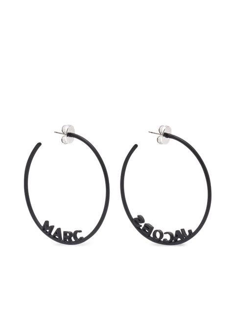 marc jacobs monogram earrings.